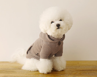 WAFFLE HOOD ( BROWN)