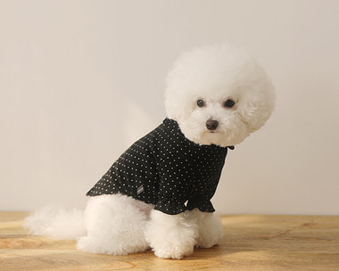 DOT RUFFLE-T (BLACK)