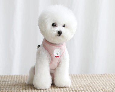 bebe custom harness.NO.2 (pink)