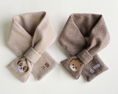check custom muffler_체크 커스텀 목도리