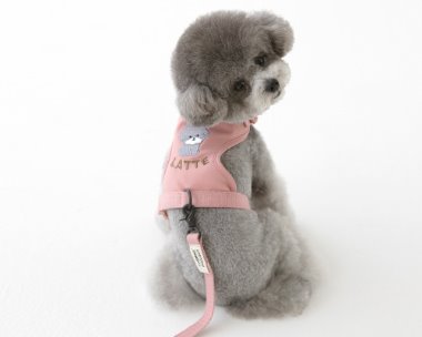 Macaron custom harness(ROSE PINK)